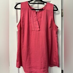 Cabi sleeveless blouse size L